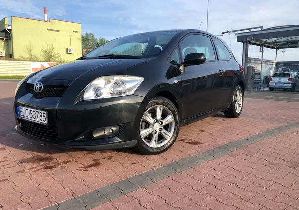 toyota łódzkie Toyota Auris cena 19900 przebieg: 166800, rok produkcji 2009 z Brzeziny